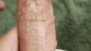 cum three times playing my huge cock